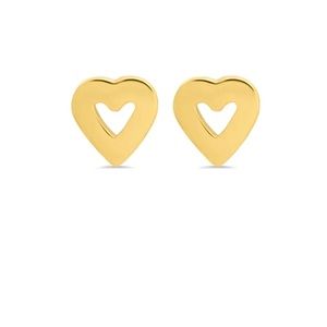 Jennifer Meyer Mini Open Heart Studs